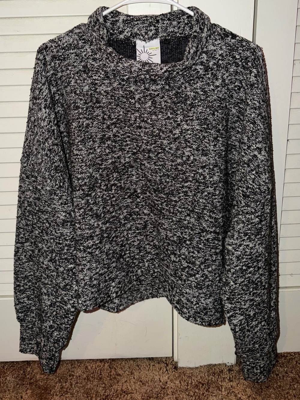 Aerie offline, sold out, Cowl Neck Women's Sweater XL